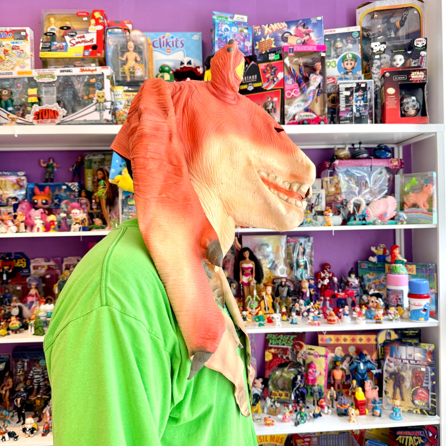 Star Wars - Deluxe Jar Jar Binks Rubber Mask (Don Post, 1999)