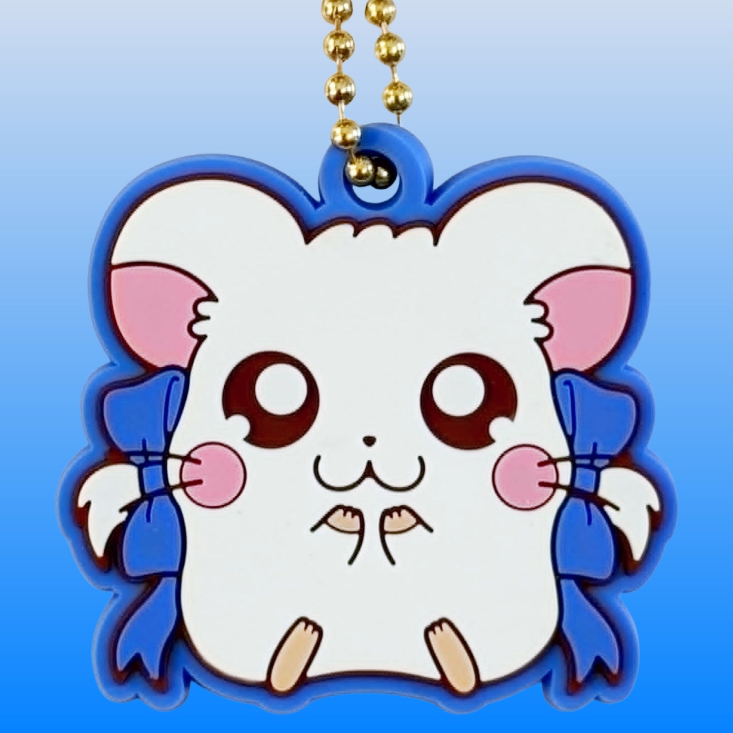 Hamtaro: Bijou Rubber Keychain (Shopro, 2010s)