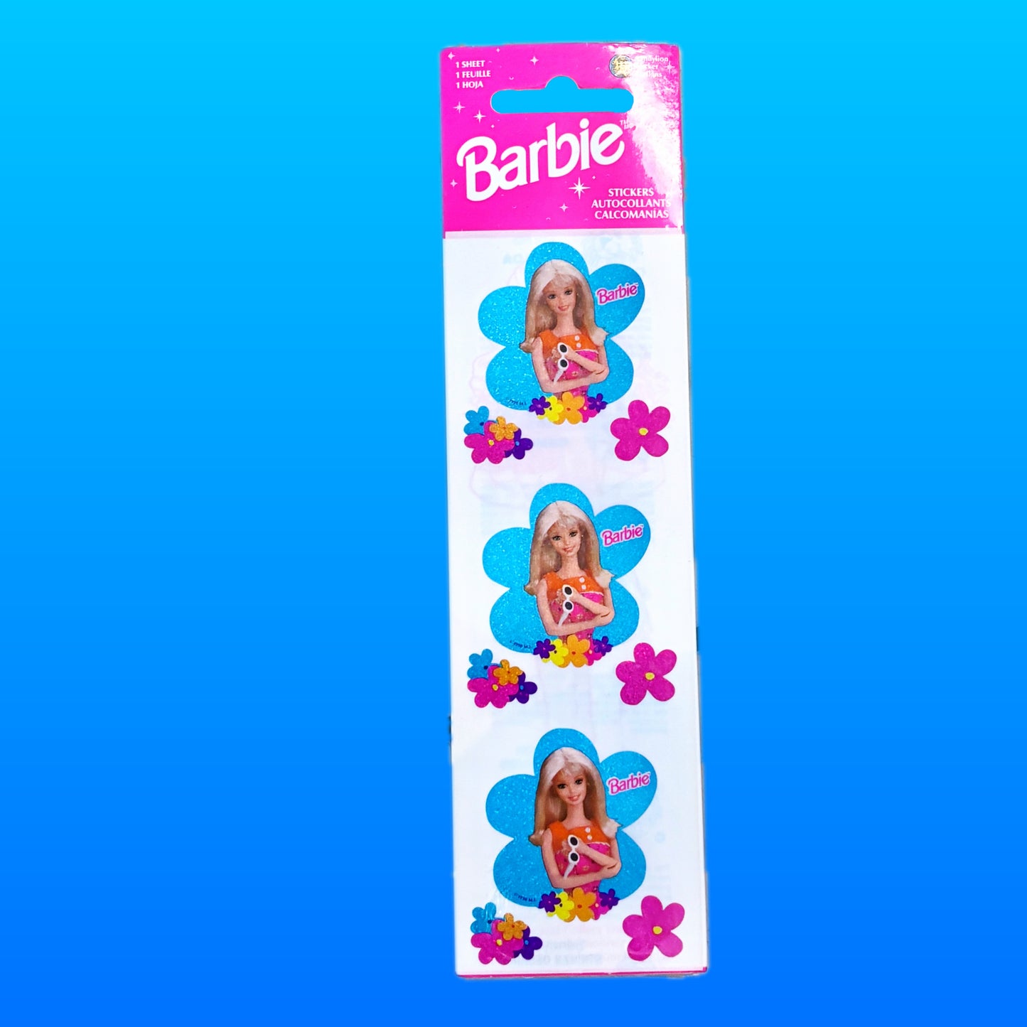 Barbie Summer Flower Stickers (Sandy Lion, 2000s)