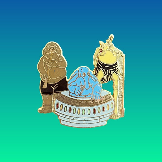 Star Wars: Max Rebo Band Enamel Pin (Hollywood Pin, Lucasfilm LTD, 1994)