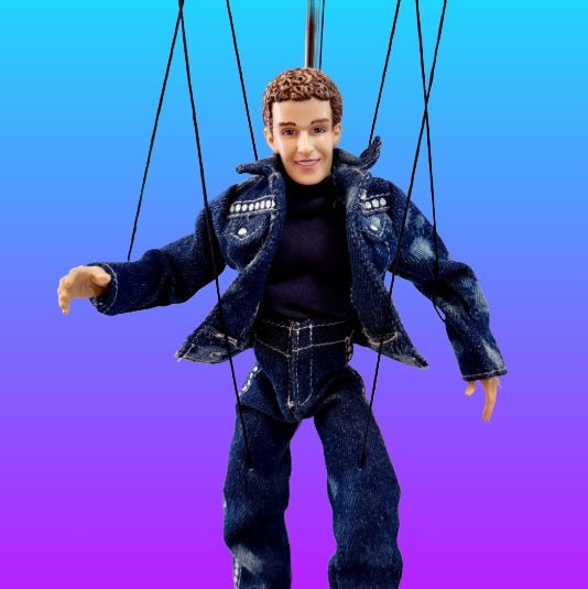 N'Sync: Justin Timberlake Marionette Doll (Living Toyz, 2000)