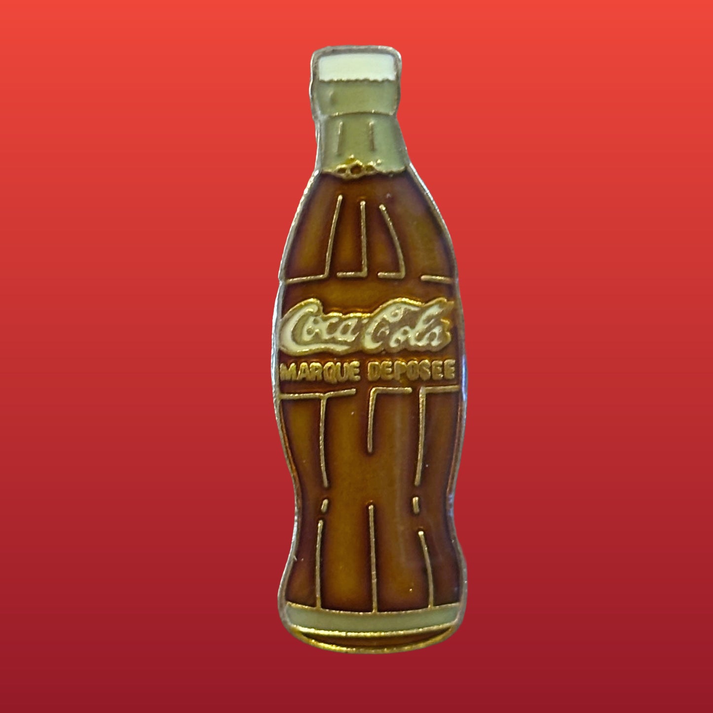 Coca Cola Bottle Enamel Pin (90s)