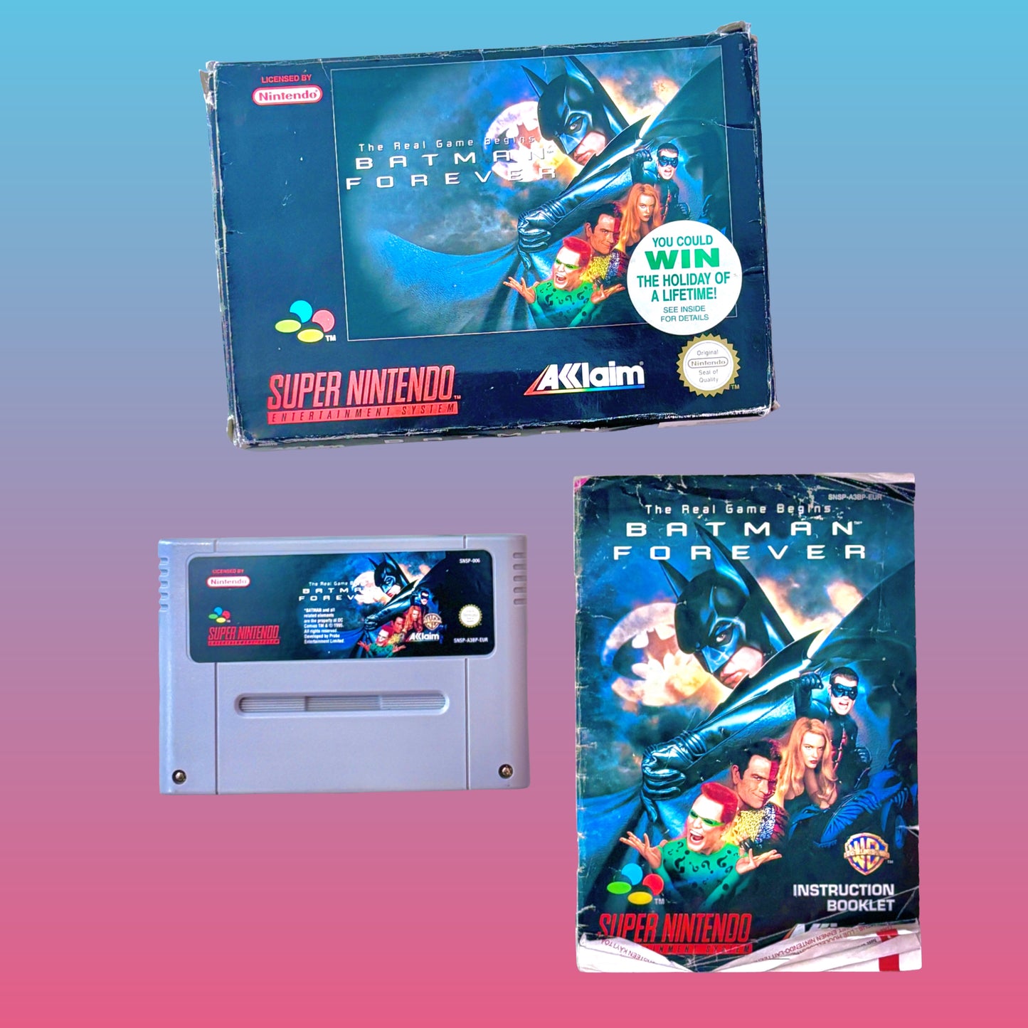 Batman Forever (CIB, SNES)