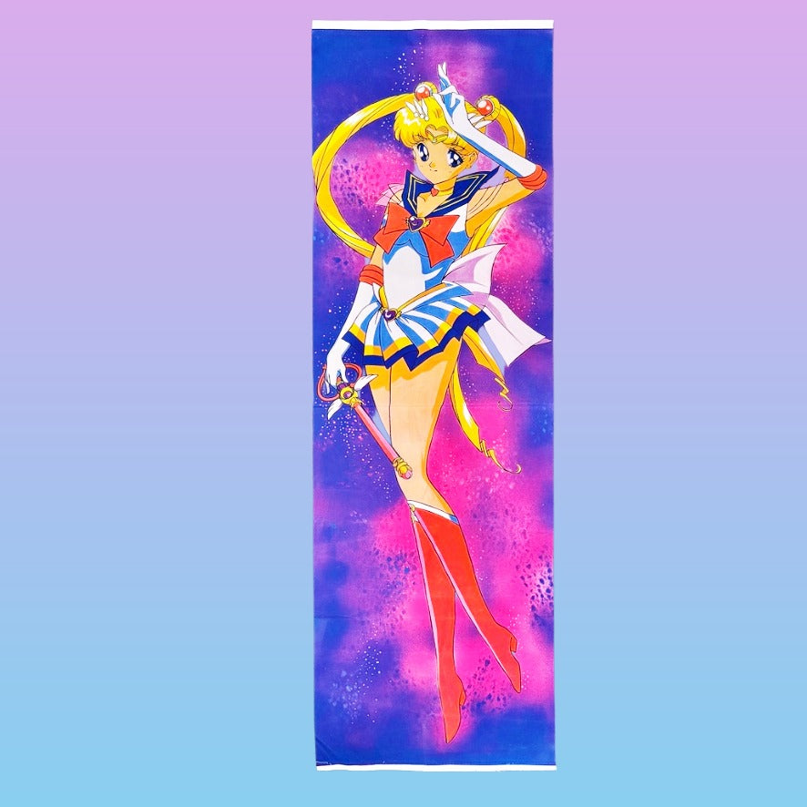Sailor Moon - Purple Wall Scroll Poster (Japanese, 90s)