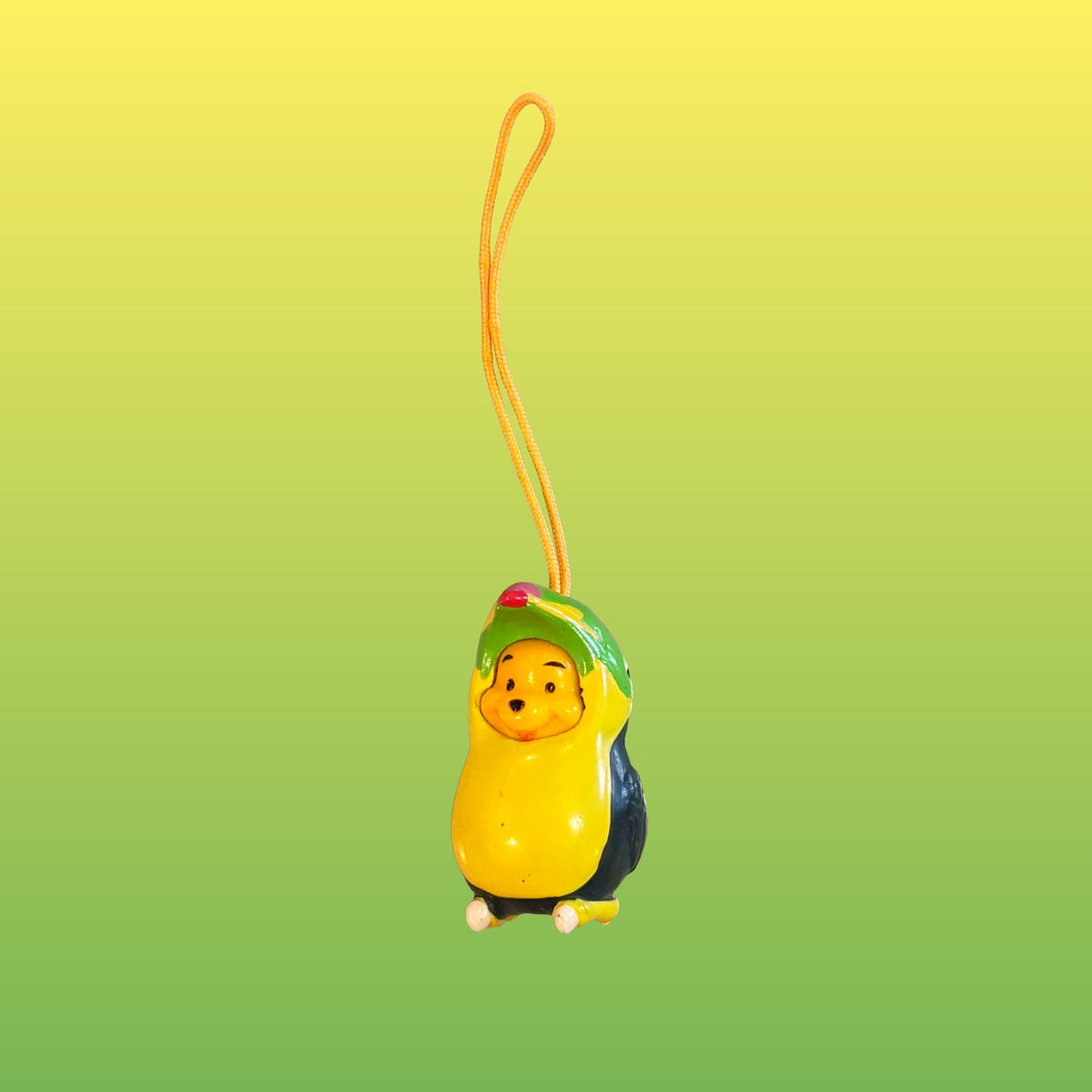 Winnie The Pooh: Peek-A-Pooh Toucan - Phone Charm Dangler Gachapon (Disney, 2000s)