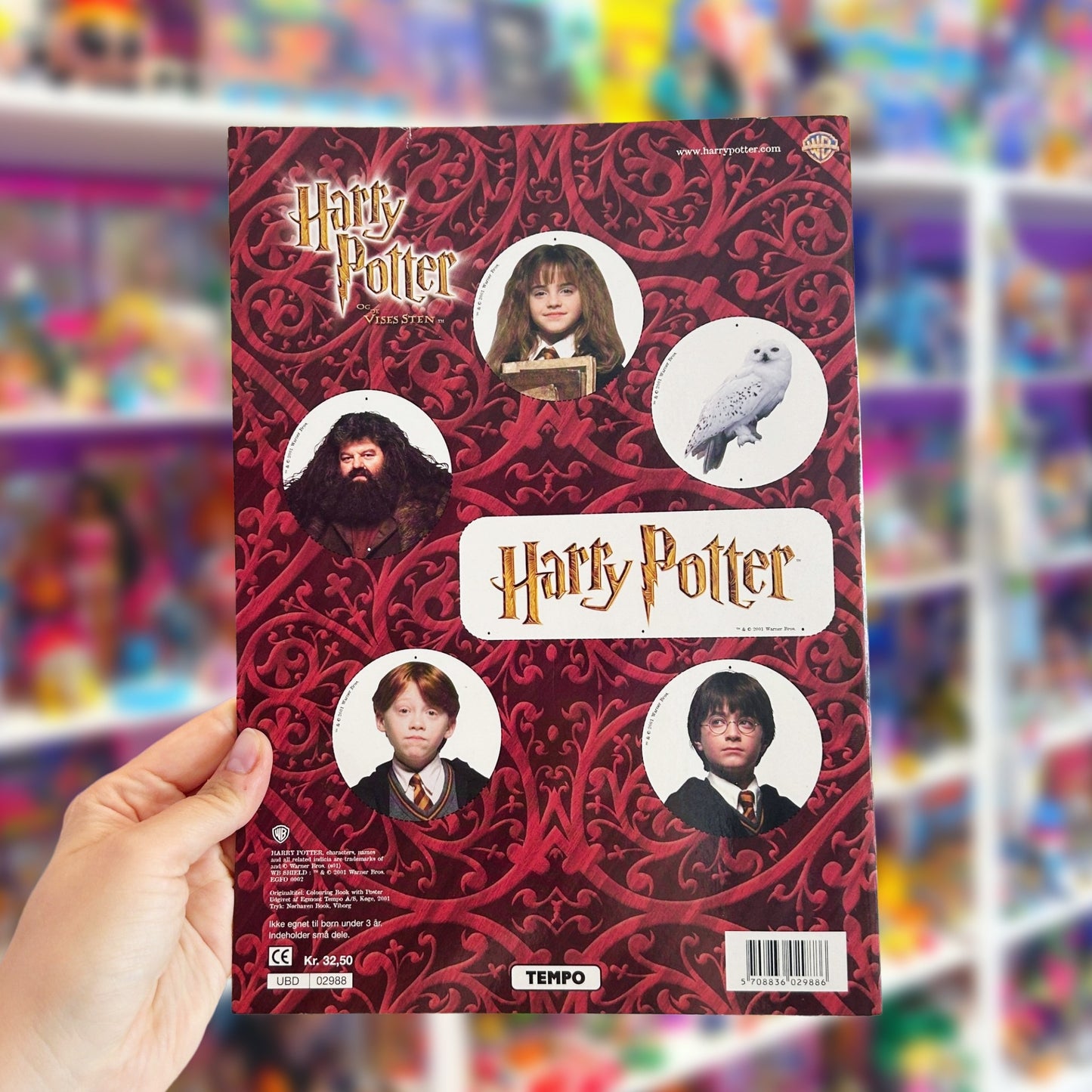 Harry Potter & The Sorcerer's Stone - Color & Play Booklet (2000s)
