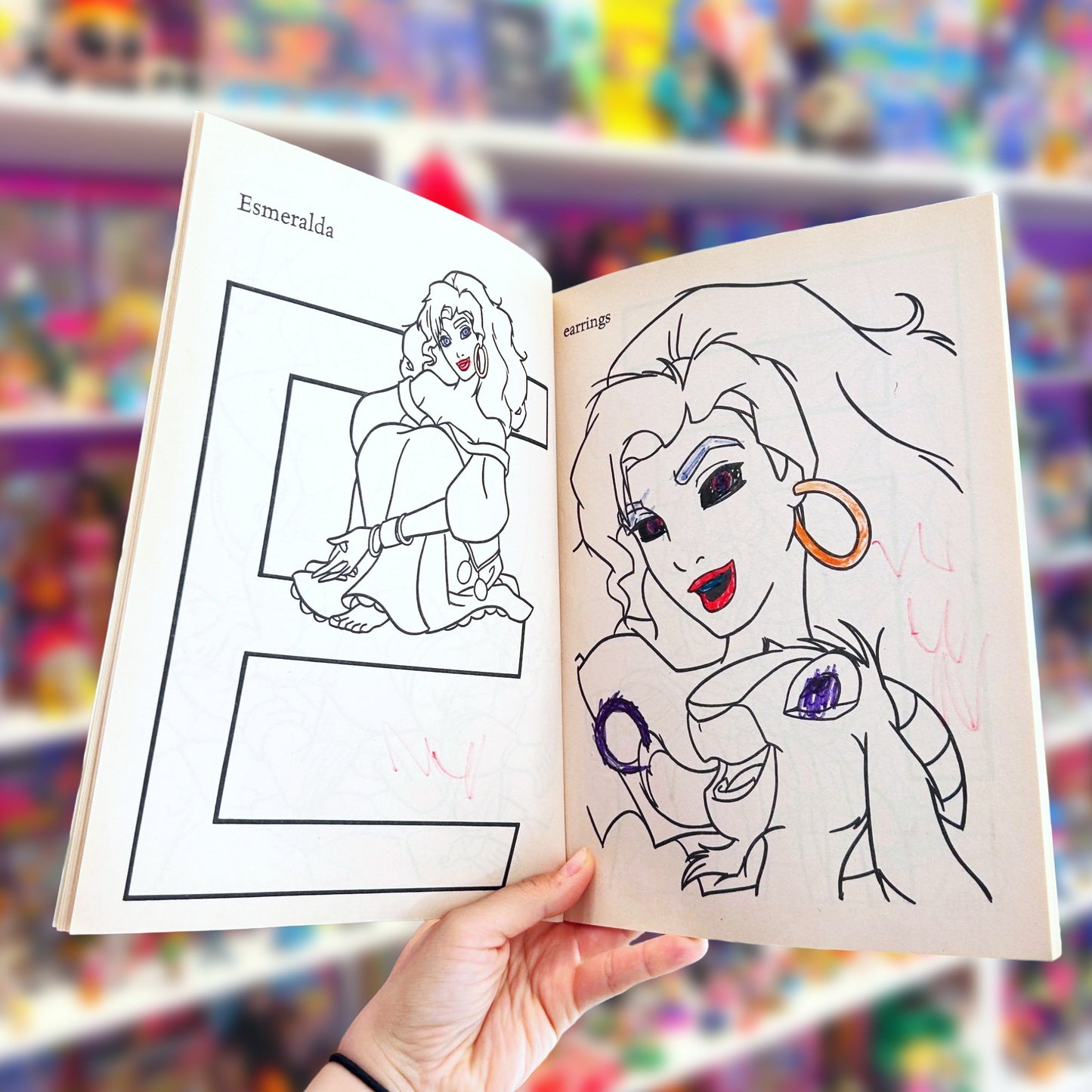 The Hunchback of Notre Dame: Super Coloring Book (Disney, 90s)