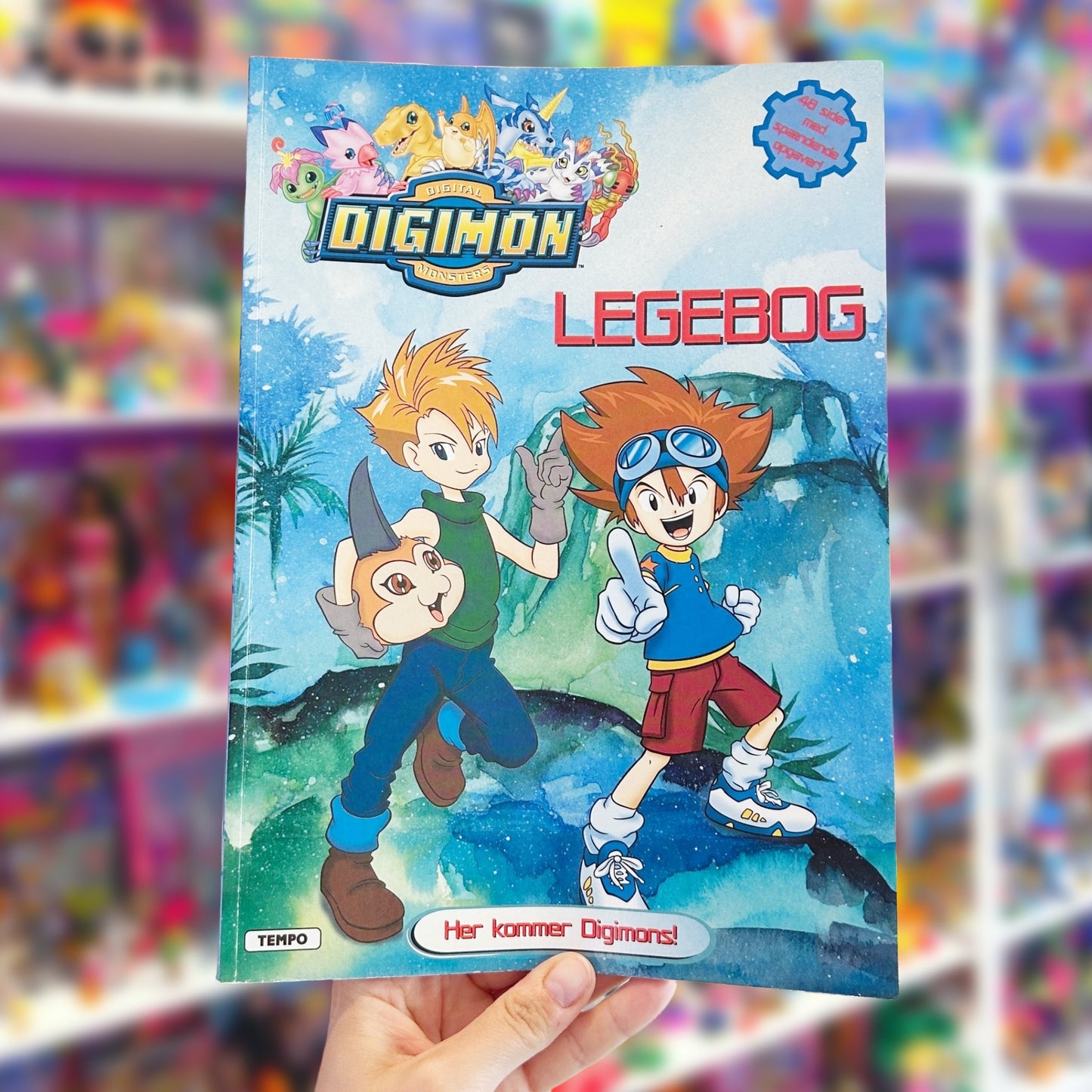 Digimon Legebog Coloring/Activity Book (2000s)