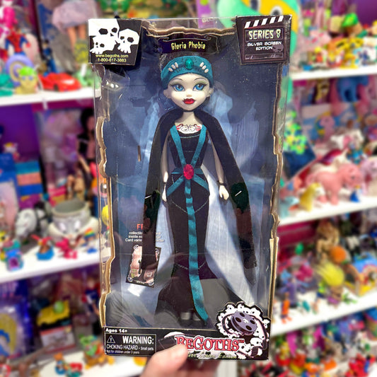 BeGoth Bleeding Edge Goths: "Gloria Phobia" Fashion Doll - Silver Screen Edition (Series 8, 2009)