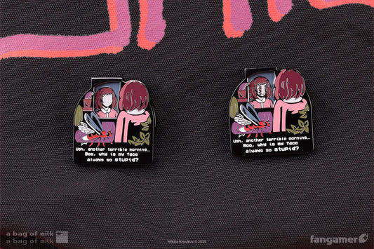 A Bag Of Milk: Terrible Morning Spinning Pin (Fangamer) - PopCultGang