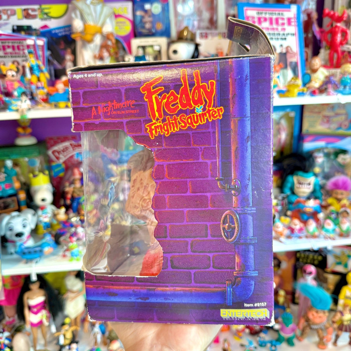 A Nightmare On Elmstreet: Freddy Krueger Fright Squirter - Water Gun (boxed, 80s) - PopCultGang