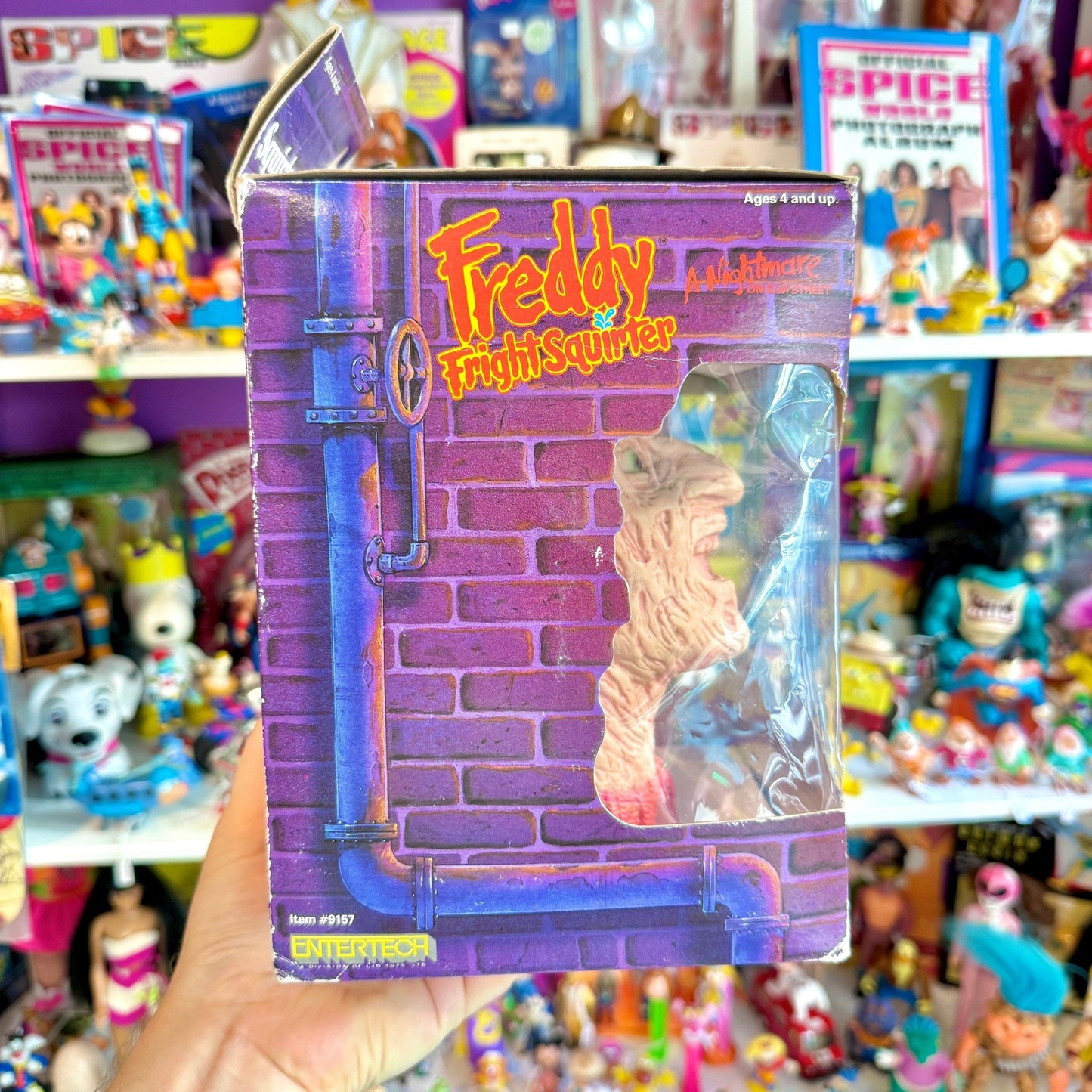 A Nightmare On Elmstreet: Freddy Krueger Fright Squirter - Water Gun (boxed, 80s) - PopCultGang