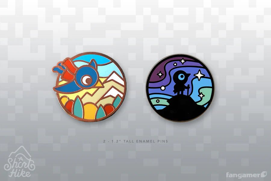 A Short Hike - Soaring Vistas Pin Set - PopCultGang