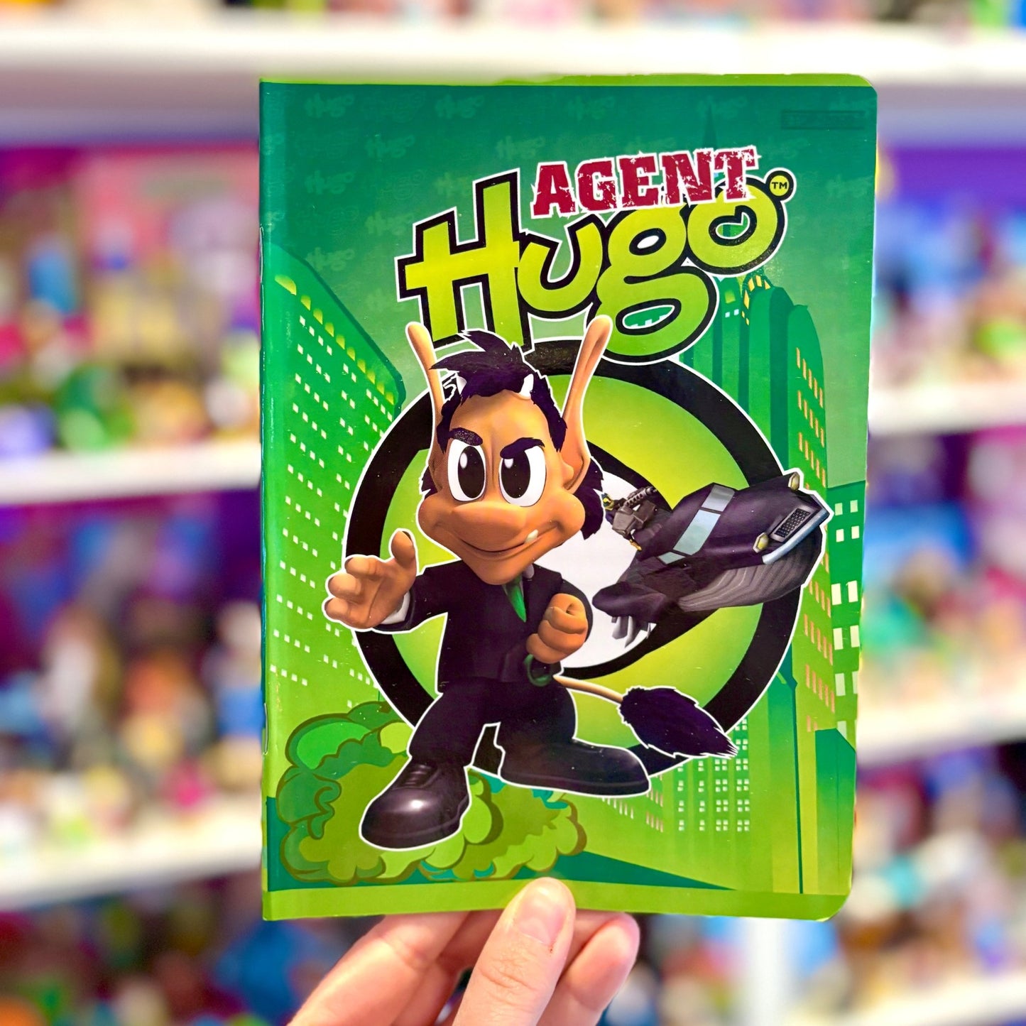 Agent Hugo: Notebook (2000s) - PopCultGang