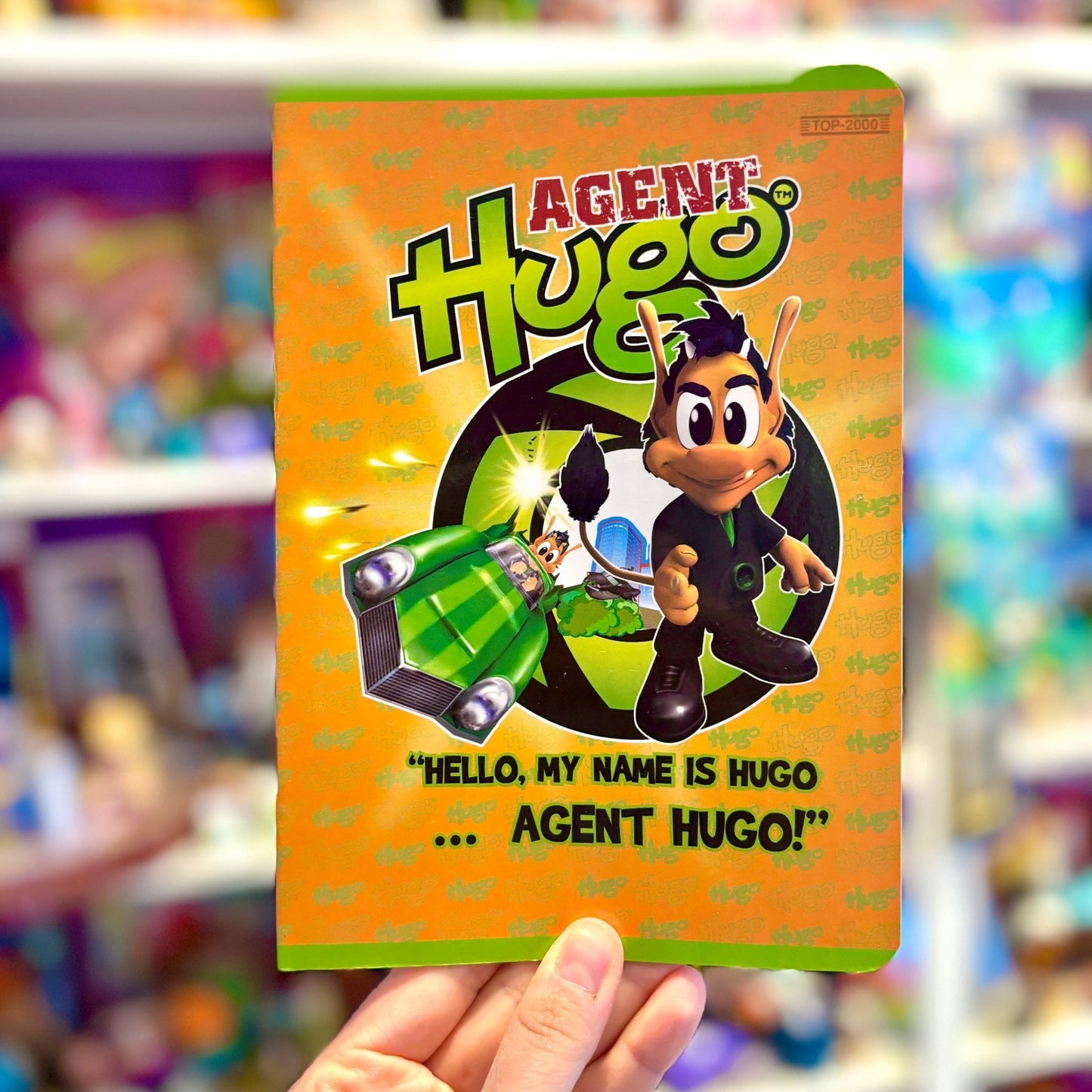 Agent Hugo: Notebook (2000s) - PopCultGang