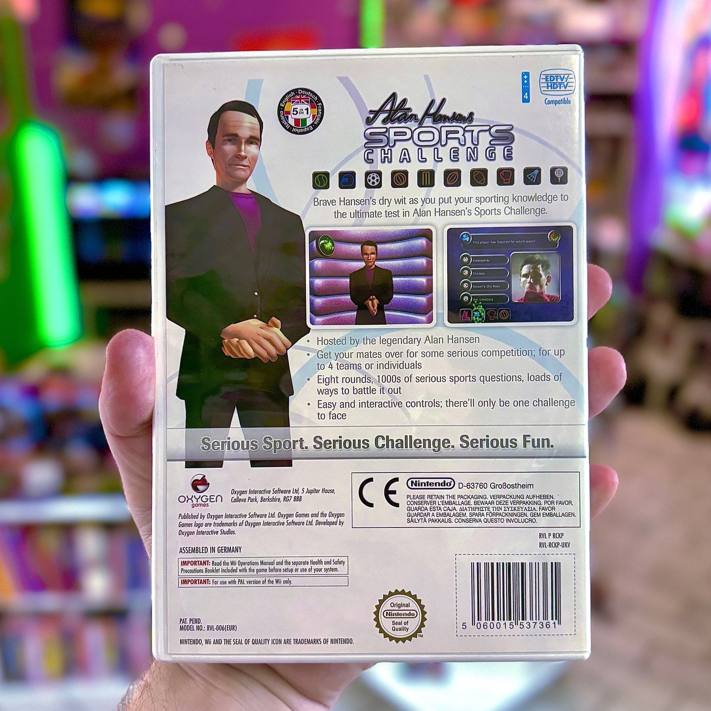 Alan Hansen's Sport Challenge (Wii) - PopCultGang
