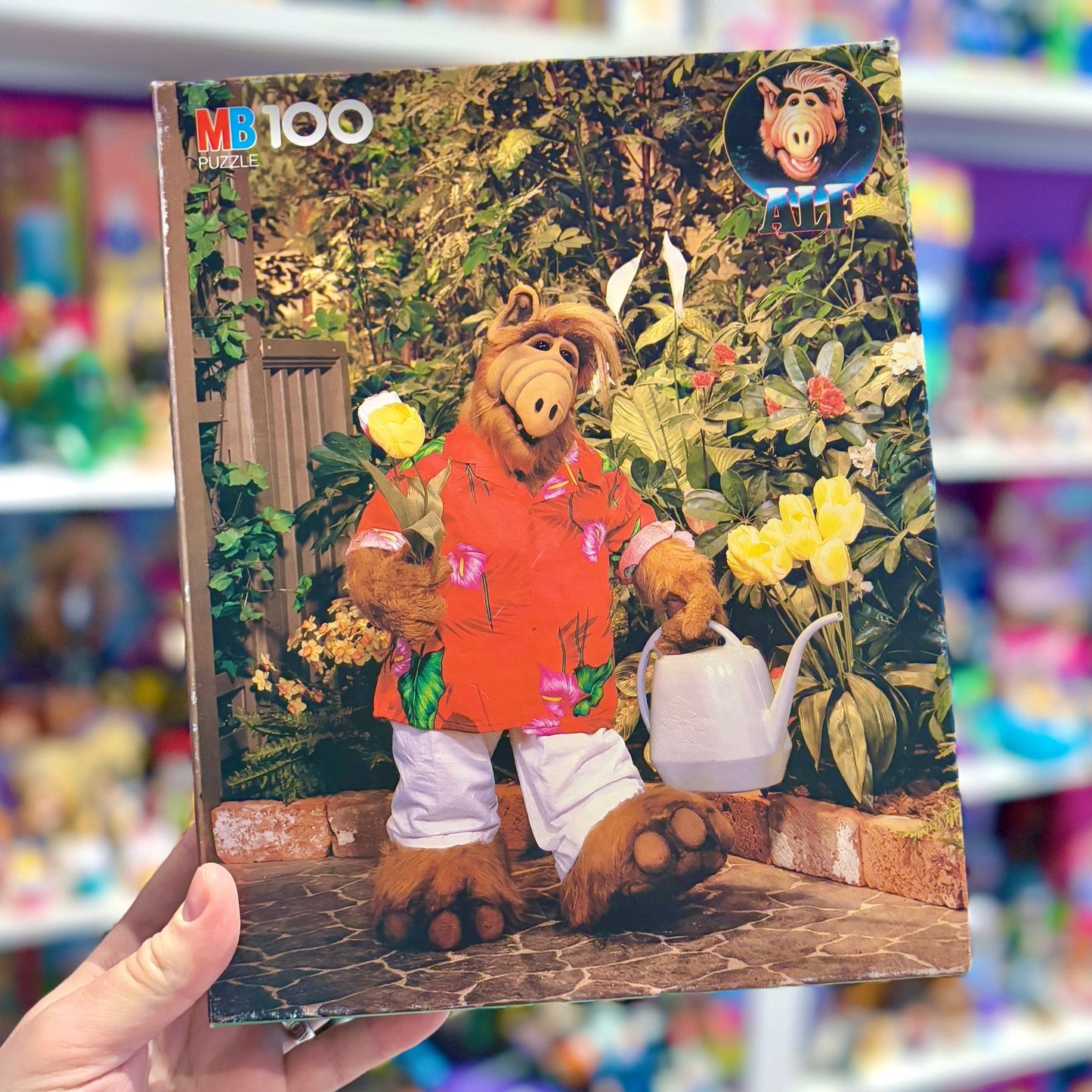 Alf Gardening Puzzle (100 pieces, 1980s) - PopCultGang