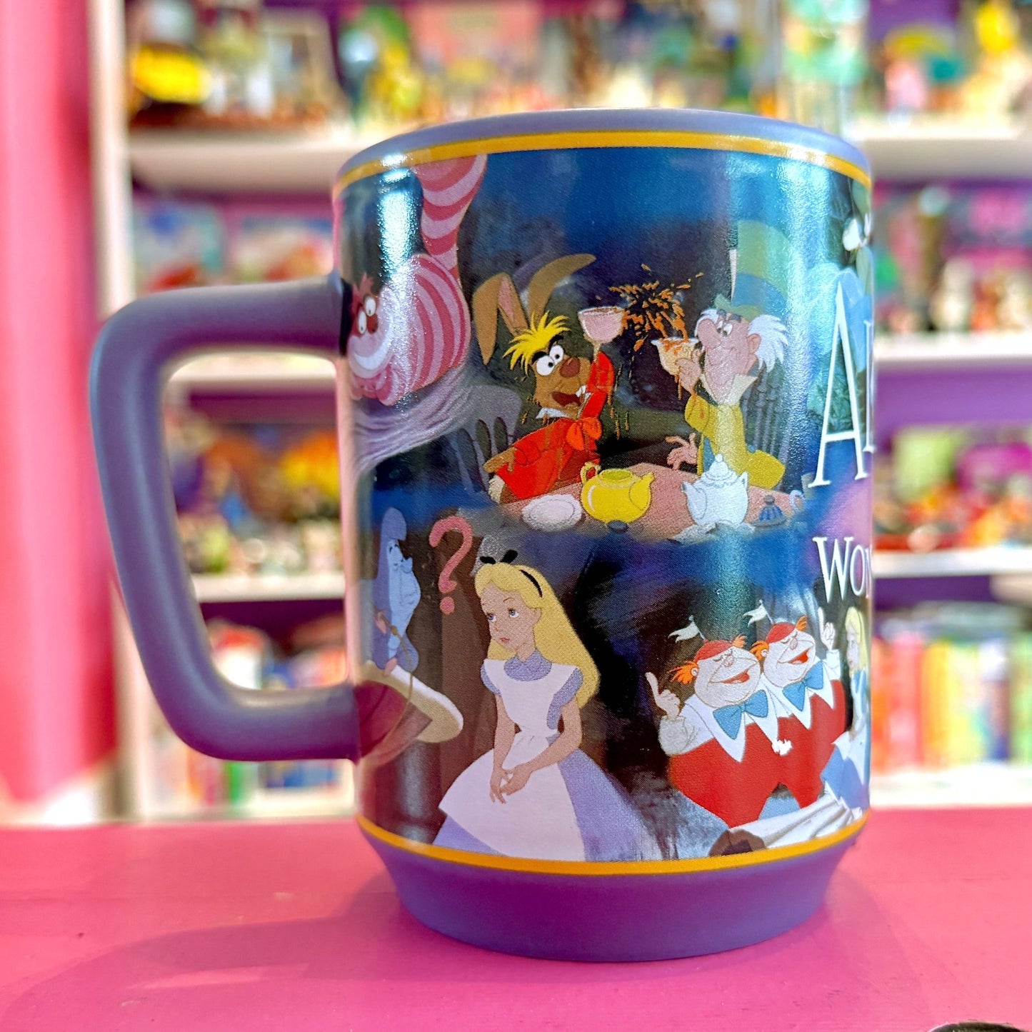 Alice In Wonderland & Friends Ceramic Mug - Disney Store Exclusive (2014) - PopCultGang