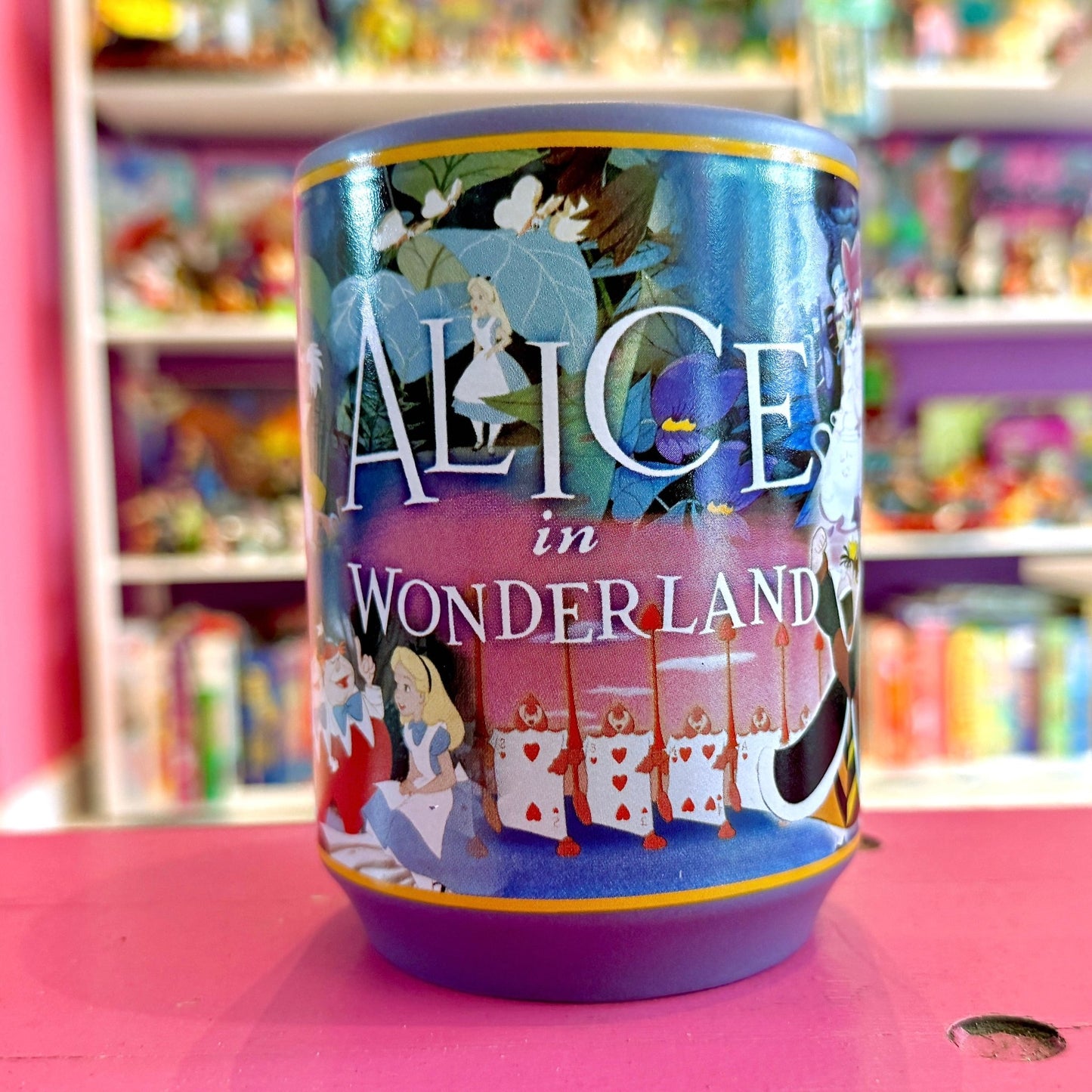Alice In Wonderland & Friends Ceramic Mug - Disney Store Exclusive (2014) - PopCultGang