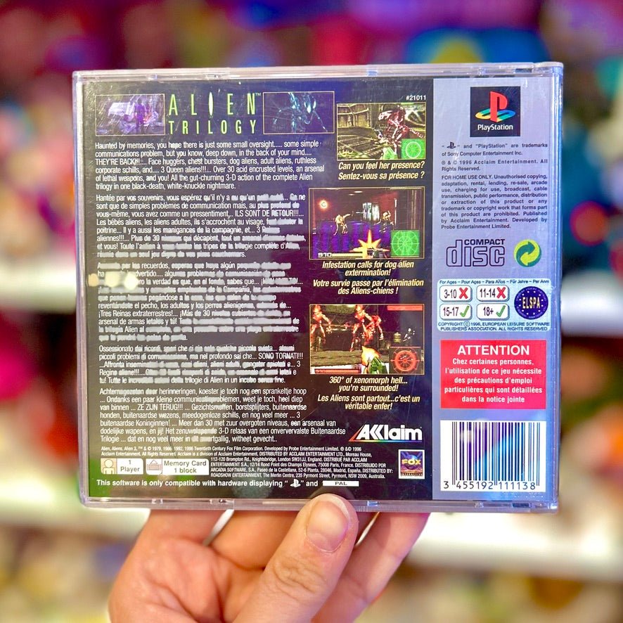 Alien Trilogy (Platinum, PS1) - PopCultGang
