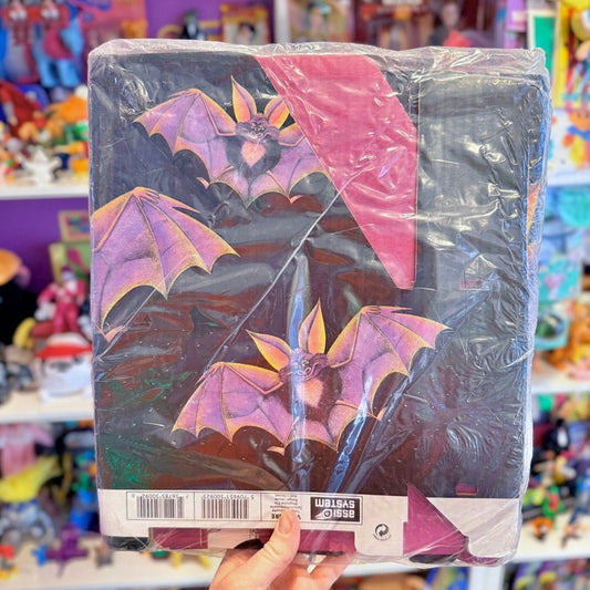 Angry Bat Vampire Halloween Organizer / Magazine Collector 3 - Pack (sealed, 90s?) - PopCultGang