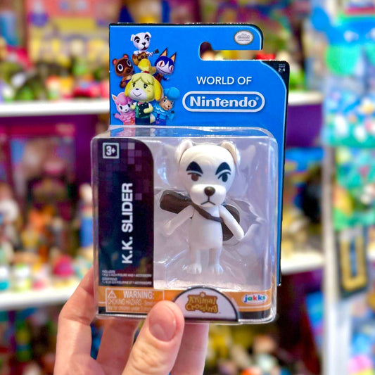 Animal Crossing: K. K. Slider Action Figure (World of Nintendo) - PopCultGang