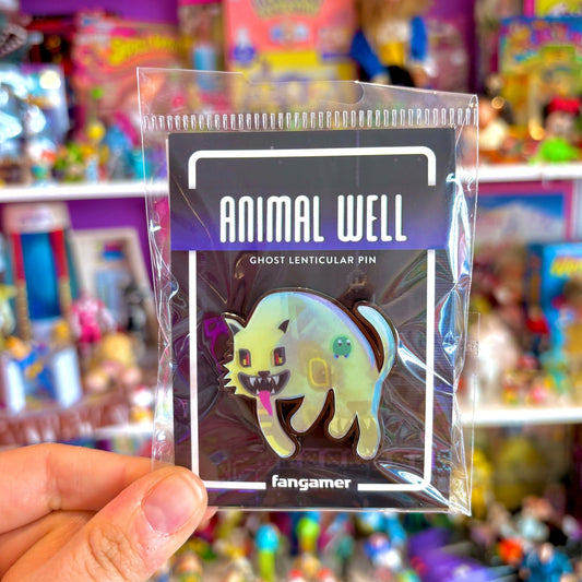 Animal Well: Ghost Lenticular Pin (Fangamer) - PopCultGang
