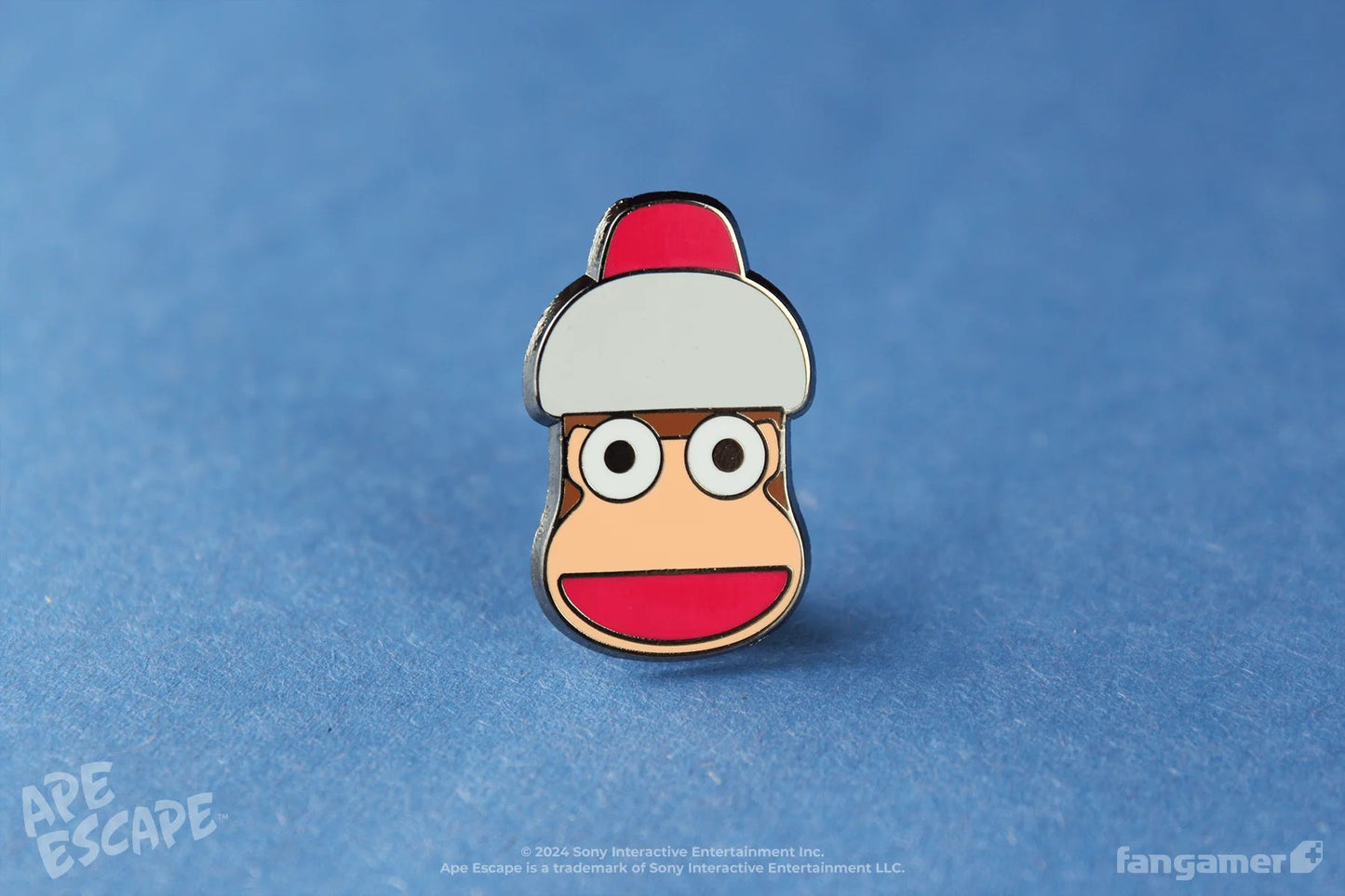 Ape Escape: Pipo Monkey Enamel Pin (Fangamer) - PopCultGang