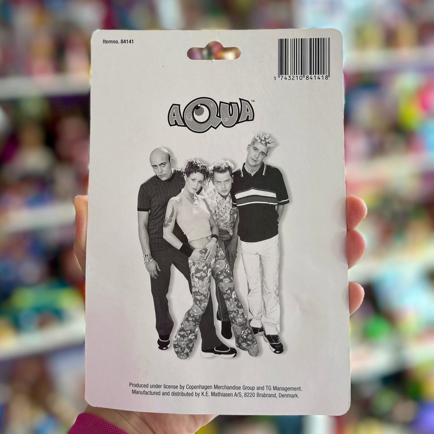 Aqua Keychain - PopCultGang