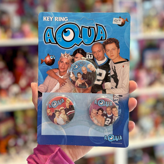 Aqua Photo Badges - PopCultGang