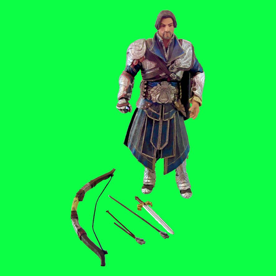 Assassin's Creed: Brotherhood - Ezio Unhooded Onyx Assassin Action Figure (NECA, 2011) - PopCultGang