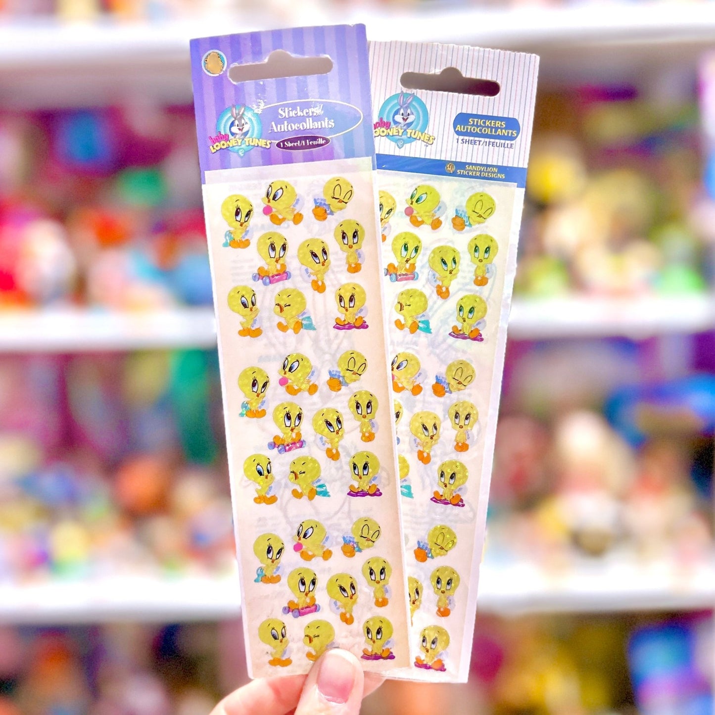 Baby Looney Tunes: Tweety Stickers (Sandylion, 1998) - PopCultGang