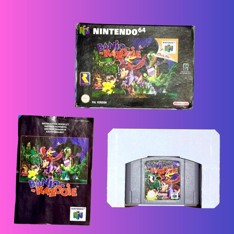 Banjo - Kazooie (CIB, N64) - PopCultGang