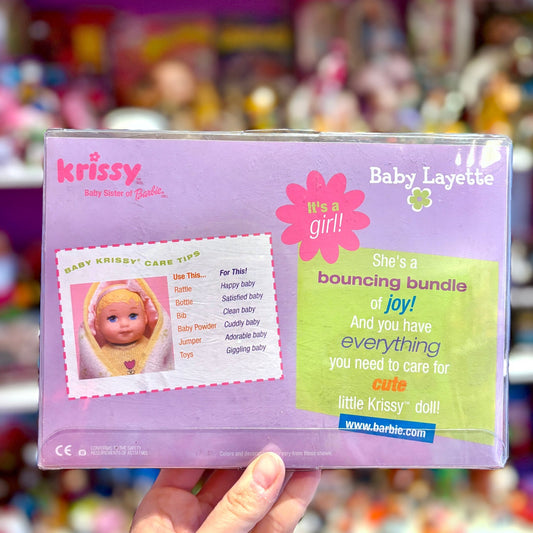 Barbie: Baby Layette - Krissy Doll (Mattel, 1999) - PopCultGang