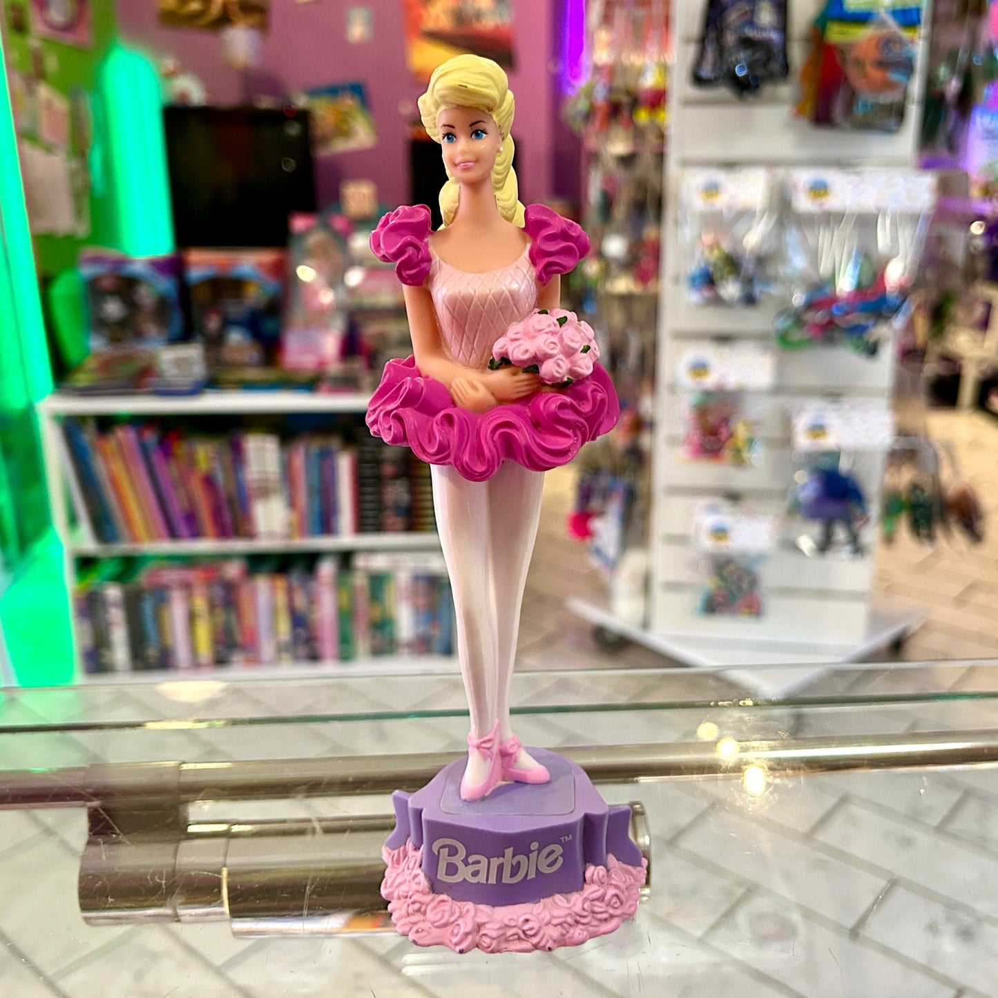 Barbie Ballerina Shampoo lid (90s) - PopCultGang