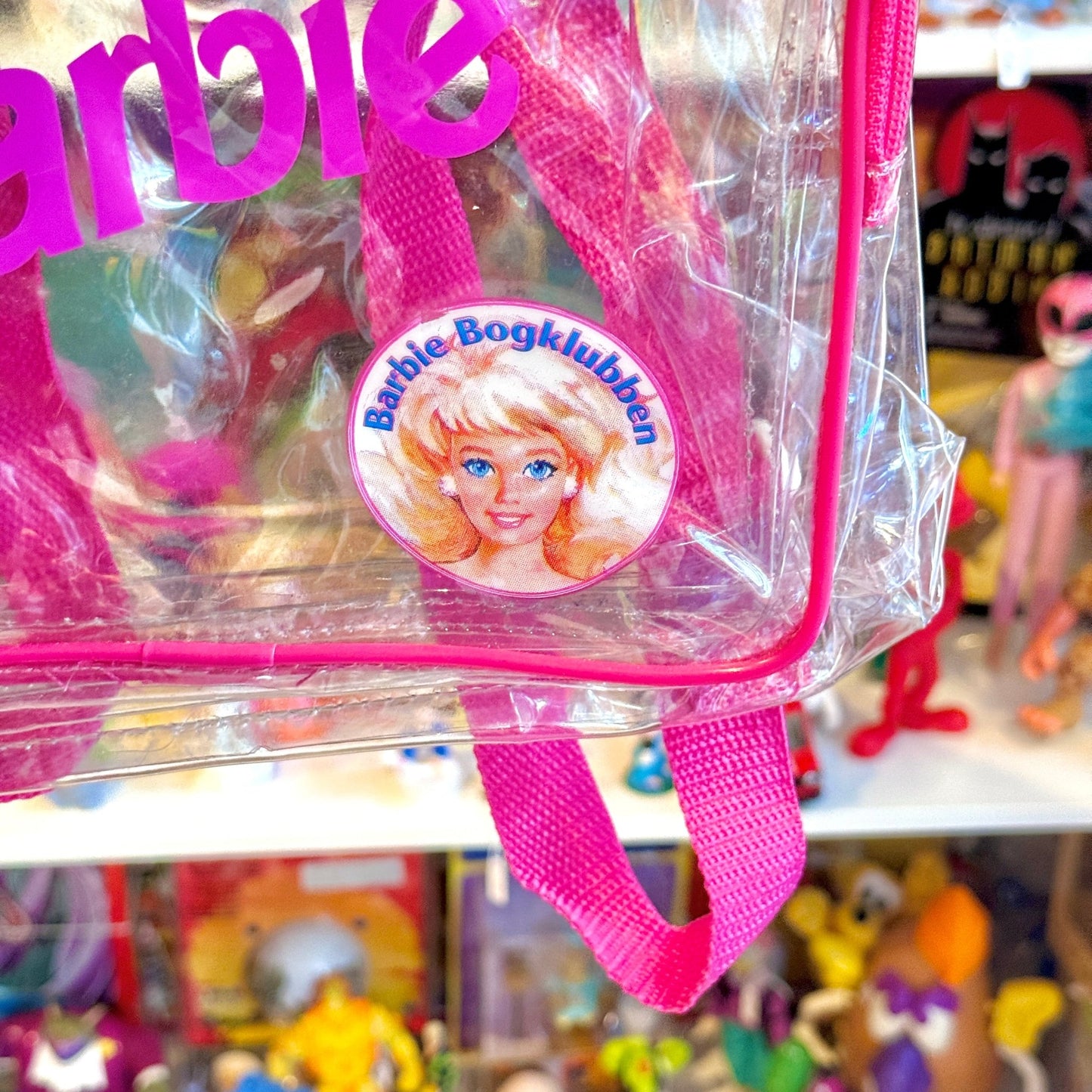 Barbie Book Club Transparent Backpack (90s) - PopCultGang