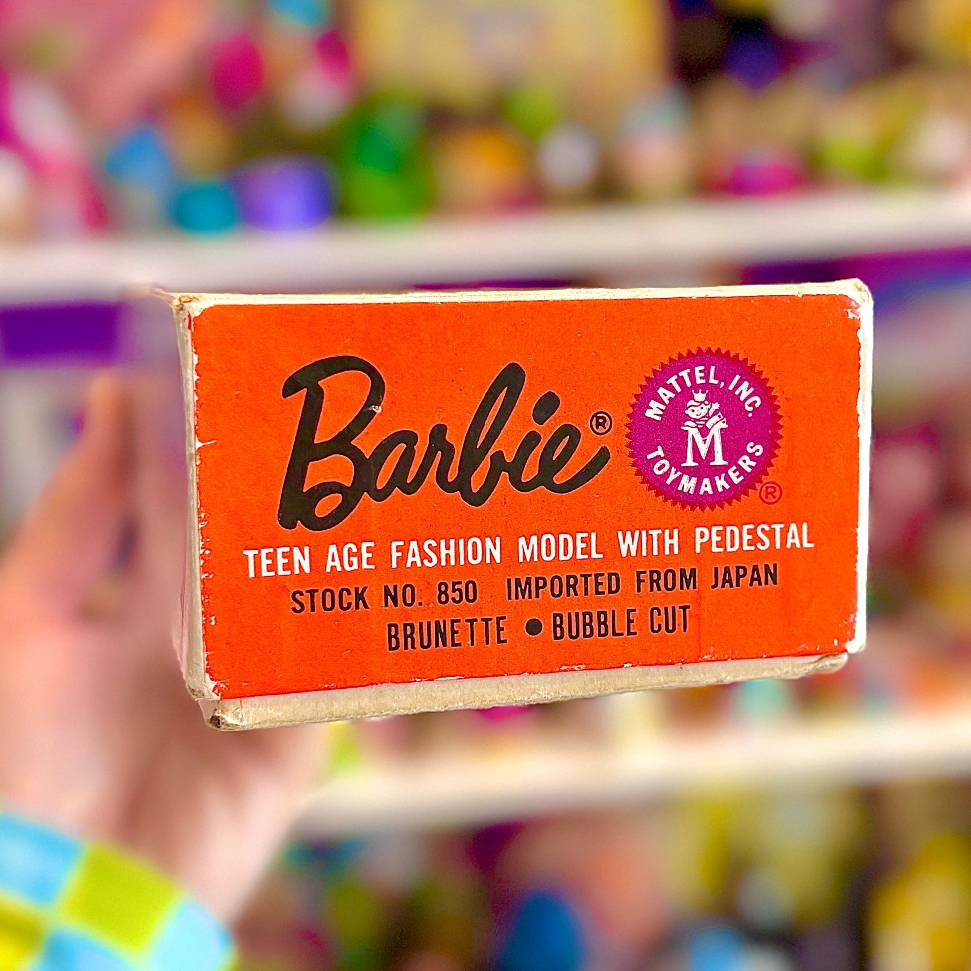 Barbie: Brunette Bubble Cut - Stock No. 850 (1962) - PopCultGang
