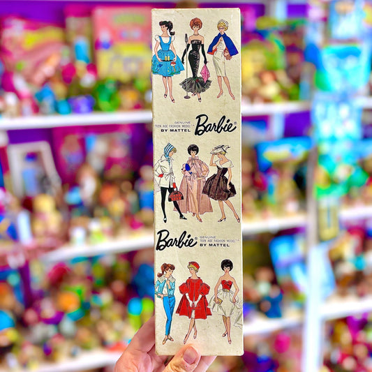 Barbie: Brunette Bubble Cut - Stock No. 850 (1962) - PopCultGang