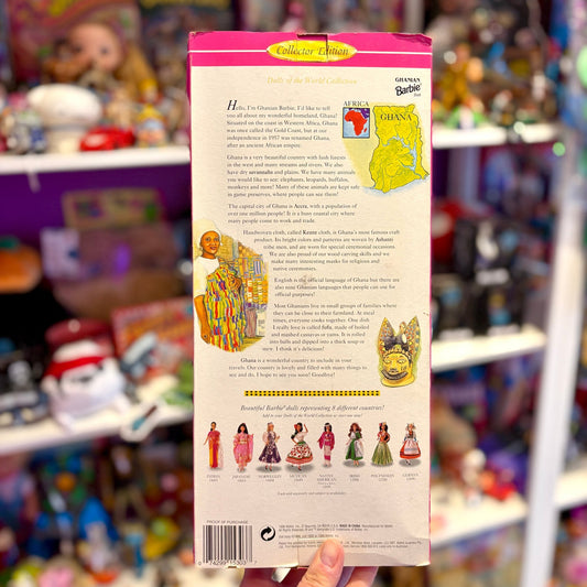 Barbie: Dolls of the World Collection - Ghanian Barbie Doll (Mattel, 1996) - PopCultGang