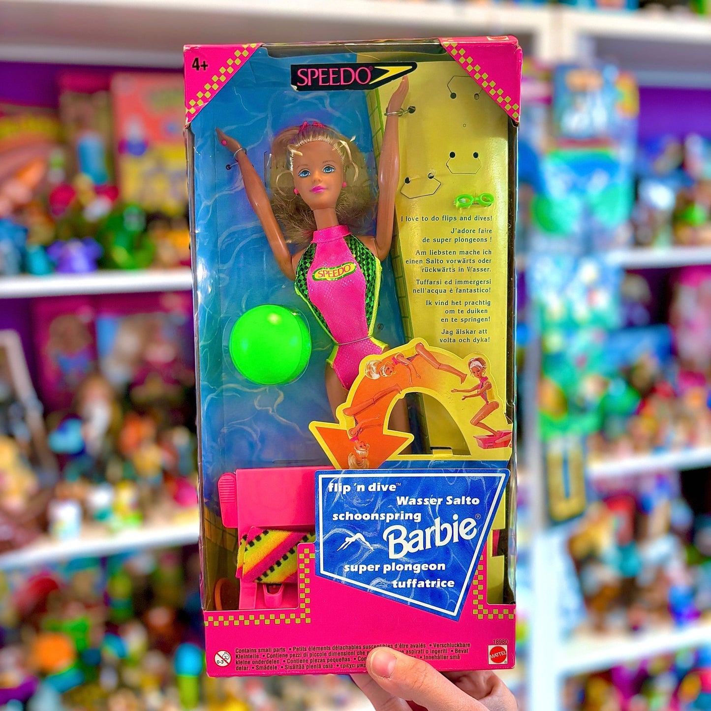 Barbie: Flip’ N Dive Speedo Barbie (1997) - PopCultGang