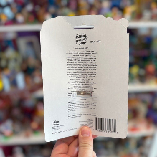 Barbie Large Bow Hairslide (90s) - PopCultGang