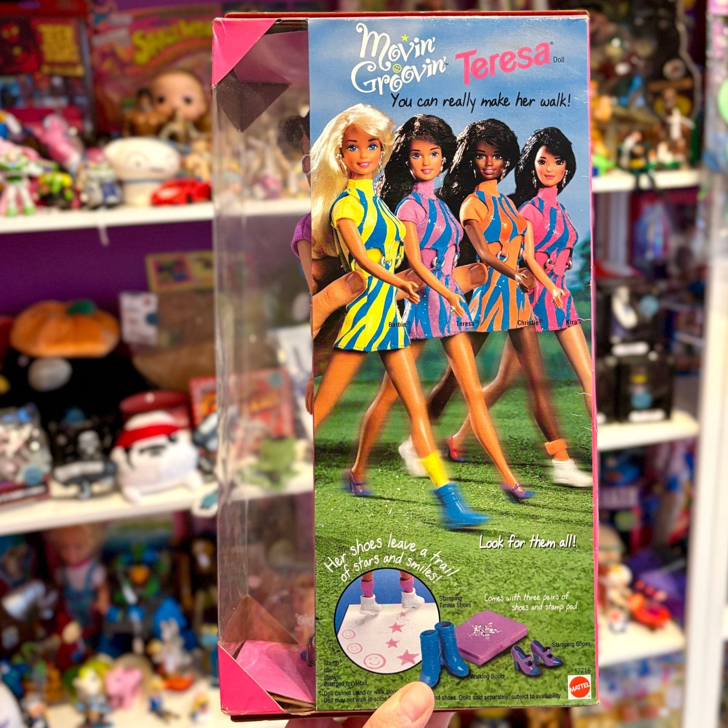 Barbie: Movin’ Groovin’ Teresa Barbie Doll (Mattel, 1997) - PopCultGang