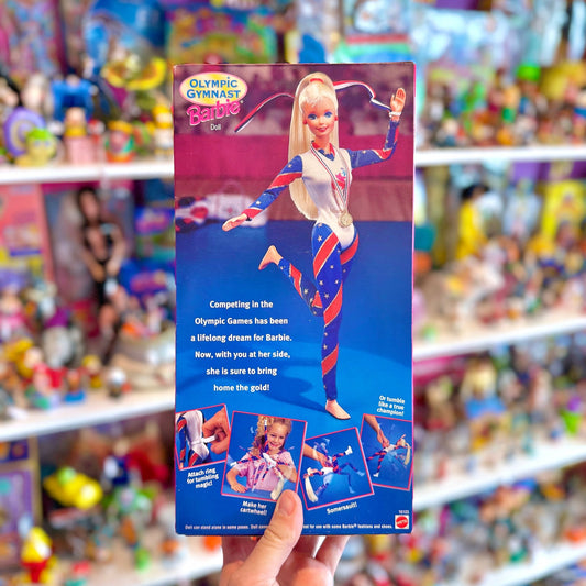 Barbie Olympic Gymnast Doll Blonde Hair (NIB, 1996) - PopCultGang