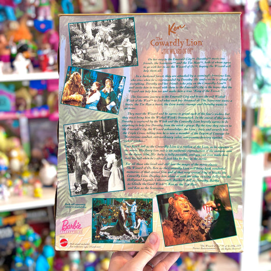 Barbie: The Wizard of Oz - Collector's Edition Ken as The Cowardly Lion Doll (Mattel, 1996) - PopCultGang