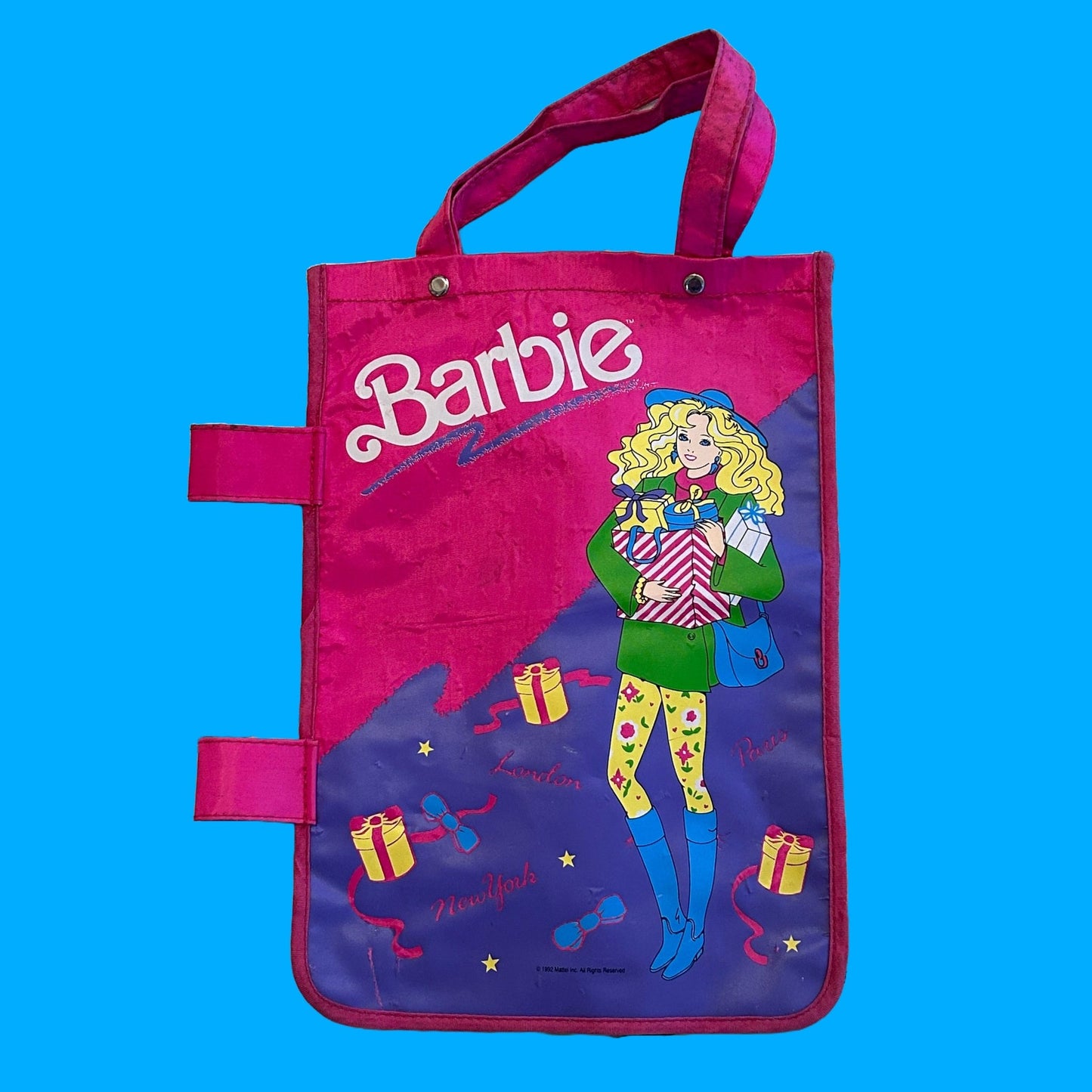 Barbie with Gifts Tote/Handbag (Mattel, 1992) - PopCultGang