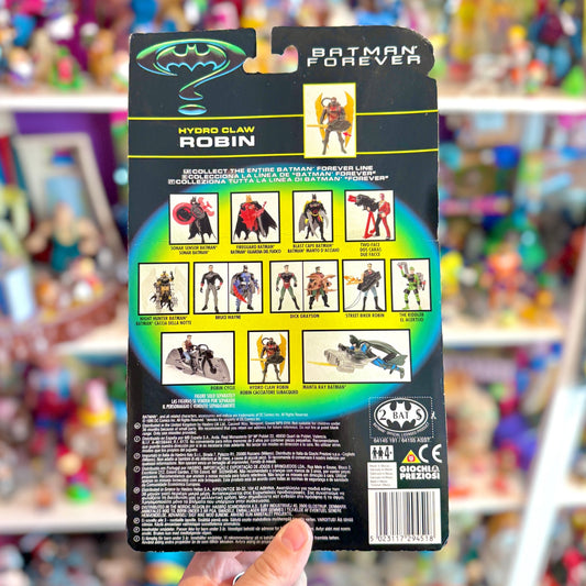Batman Forever: Hydro Claw Robin Action Figure (MOC, Kenner, 1995) - PopCultGang