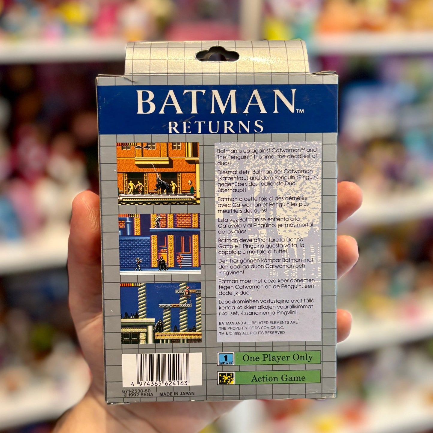 Batman: Returns (Sega Game Gear) - PopCultGang