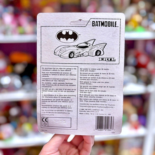 Batman: The Movie - Batmobile Die Cast Vehicle (Tim Burton, 1989) - PopCultGang