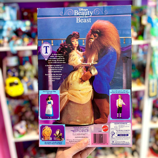 Beauty and the Beast: The Beast Doll (NIB, Mattel 1991) - PopCultGang