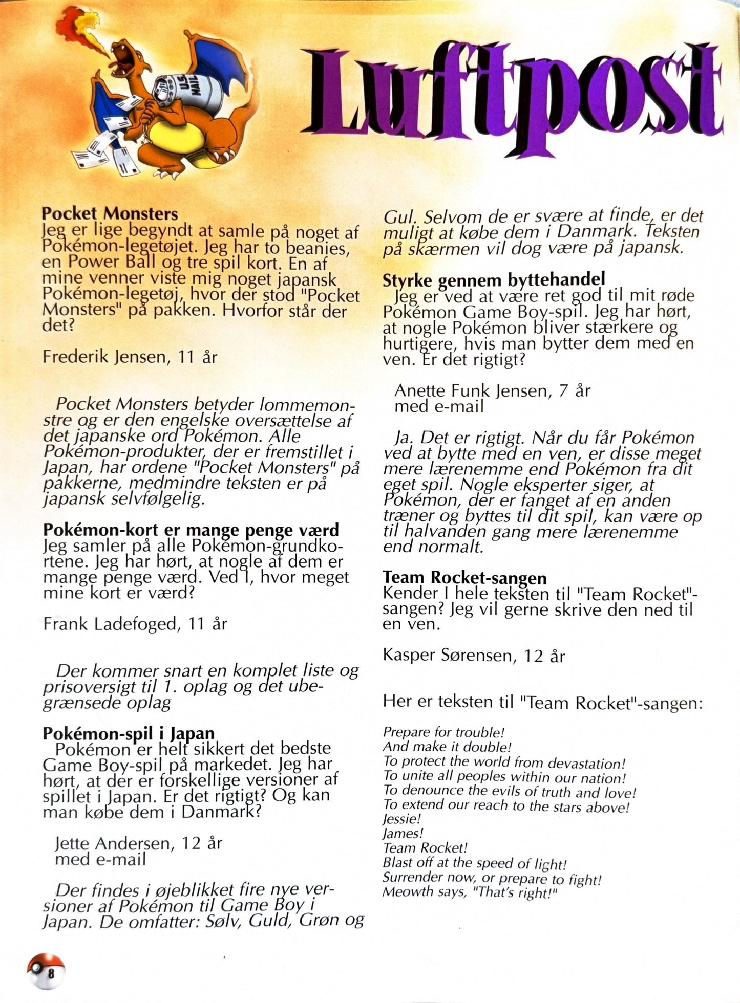 Beckett Pokemon Samler 2 - FREE PDF download! (Pokemon fan magazine, danish version, 1999) - PopCultGang